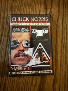 Chuck Norris Double Feature DVD - Good Guys Wear Black and A Force of One